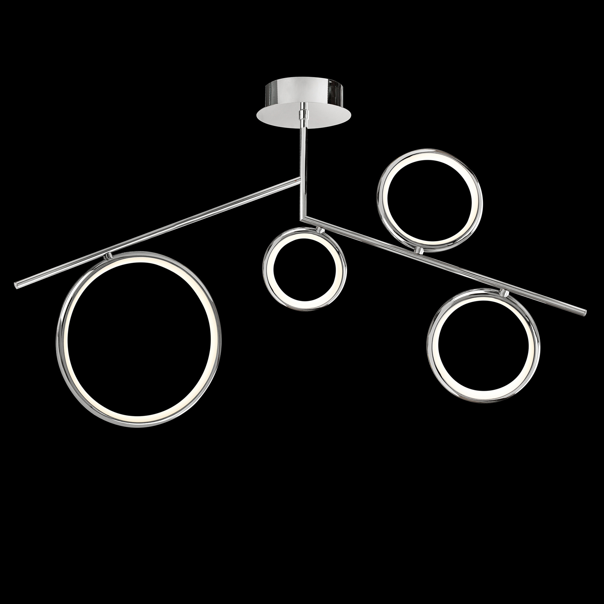 Olimpia Polished Chrome Ceiling Lights Mantra Modern Ceiling Lights Olimpia Polished Chrome Ceiling Lights Mantra Modern Ceiling Lights